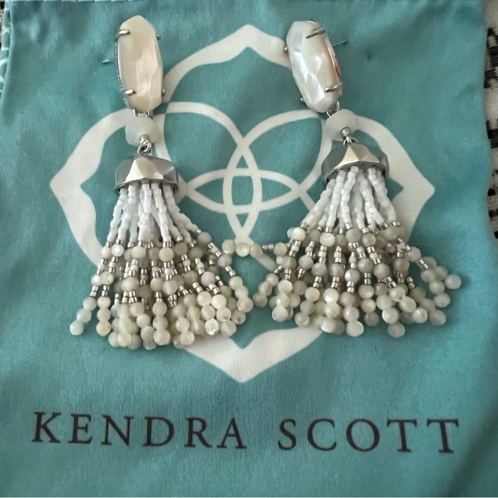 Kendra Scott Dove Tassel Earrings